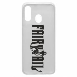 Чохол для Samsung A40 Fairy Tail text - PrintSalon