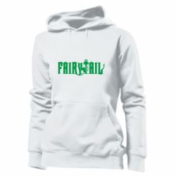 Женское худи Fairy Tail text