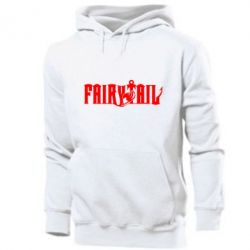 Мужское худи Fairy Tail text