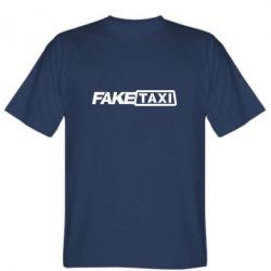 Мужская футболка Stedman Fake Taxi Logo - PrintSalon