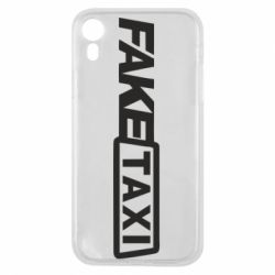Чехол для iPhone XR Fake Taxi Logo - PrintSalon