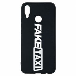 Чехол для Huawei P Smart Plus 2018 Fake Taxi Logo - PrintSalon