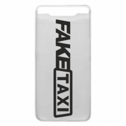 Чехол для Samsung A80 Fake Taxi Logo - PrintSalon