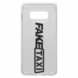 Чехол для Samsung S10e Fake Taxi Logo - PrintSalon