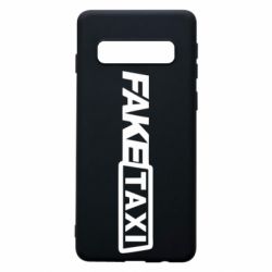 Чехол для Samsung S10 Fake Taxi Logo - PrintSalon