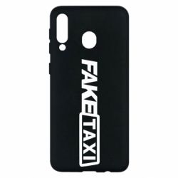 Чехол для Samsung M30 Fake Taxi Logo - PrintSalon