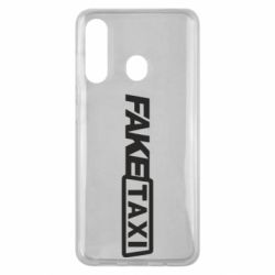 Чехол для Samsung M40 Fake Taxi Logo - PrintSalon