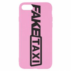 Чехол для iPhone SE 2020 Fake Taxi Logo - PrintSalon