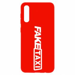 Чехол для Samsung A50 Fake Taxi Logo - PrintSalon