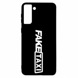 Чехол для Samsung S21 Ultra Fake Taxi Logo - PrintSalon