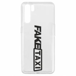 Чехол для Oppo A91/Reno3 Fake Taxi Logo - PrintSalon