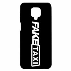 Чехол для Xiaomi Redmi Note 9S/9Pro/9Pro Max Fake Taxi Logo