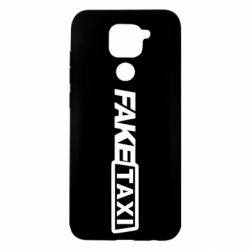 Чехол для Xiaomi Redmi Note 9/Redmi 10X Fake Taxi Logo - PrintSalon