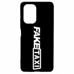 Чехол для Xiaomi Poco F3/K40 Fake Taxi Logo - PrintSalon