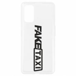 Чехол для Realme 7 Pro Fake Taxi Logo - PrintSalon