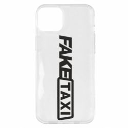 Чехол для iPhone 14 Plus Fake Taxi Logo - PrintSalon