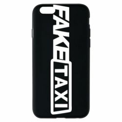 Чехол для iPhone 6/6S Fake Taxi Logo - PrintSalon