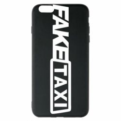 Чехол для iPhone 6 Plus/6S Plus Fake Taxi Logo - PrintSalon