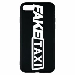 Чехол для iPhone 8 Fake Taxi Logo - PrintSalon