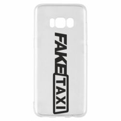 Чехол для Samsung S8 Fake Taxi Logo - PrintSalon