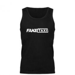Мужская майка Fake Taxi Logo - PrintSalon
