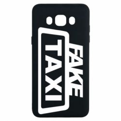 Чехол для Samsung J7 2016 Fake Taxi - PrintSalon