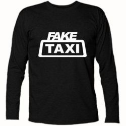 Футболка с длинным рукавом Fake Taxi - PrintSalon