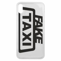 Чехол для iPhone Xs Max Fake Taxi
