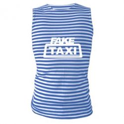 Майка-тельняшка Fake Taxi - PrintSalon