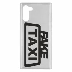 Чехол для Samsung Note 10 Fake Taxi - PrintSalon