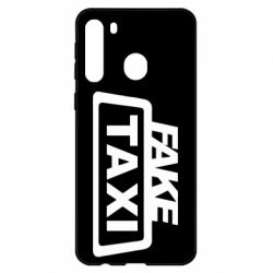 Чехол для Samsung A21 Fake Taxi