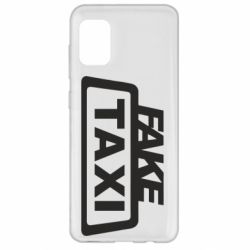 Чехол для Samsung A31 Fake Taxi - PrintSalon