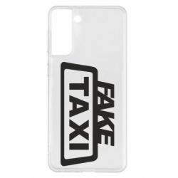 Чехол для Samsung S21+ Fake Taxi - PrintSalon