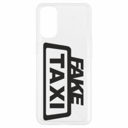 Чехол для Oppo Reno 4 Fake Taxi - PrintSalon