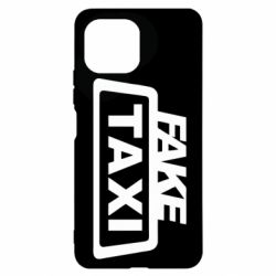 Чехол для Xiaomi Mi11 Lite Fake Taxi - PrintSalon