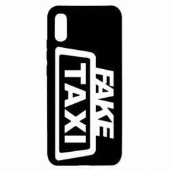 Чехол для Xiaomi Redmi 9a Fake Taxi