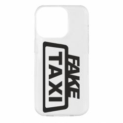 Чехол для iPhone 14 Pro Fake Taxi - PrintSalon