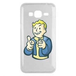 Чехол для Samsung J3 2016 Fallout 4 Boy - PrintSalon