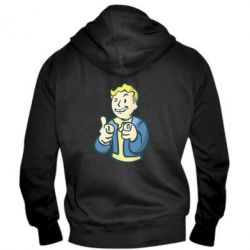 Мужское худи на молнии Fallout 4 Boy - PrintSalon