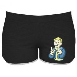 Женские шорты Fallout 4 Boy - PrintSalon