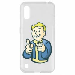 Чехол для Samsung A01/M01 Fallout 4 Boy - PrintSalon
