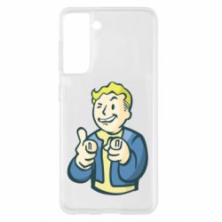 Чехол для Samsung S21 Fallout 4 Boy - PrintSalon