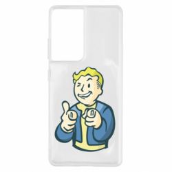 Чехол для Samsung S21 Ultra Fallout 4 Boy - PrintSalon
