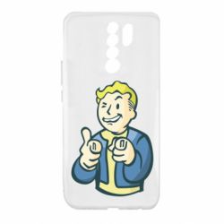 Чехол для Xiaomi Redmi 9 Fallout 4 Boy - PrintSalon