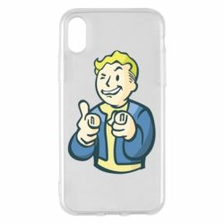 Чехол для iPhone X/Xs Fallout 4 Boy - PrintSalon
