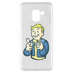 Чехол для Samsung A8 2018 Fallout 4 Boy
