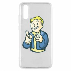 Чехол для Huawei P20 Fallout 4 Boy - PrintSalon