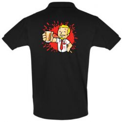 Мужское поло Fallout  boy blood - PrintSalon