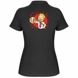Женское поло Fallout  boy blood - PrintSalon