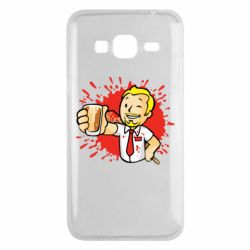 Чехол для Samsung J3 2016 Fallout  boy blood - PrintSalon